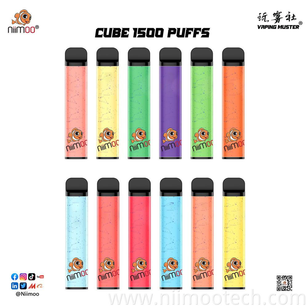 E-cigarette 1500 Puffs